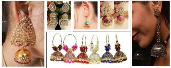 Latest Trends of Jhumka Earrings in Pakistan 2022